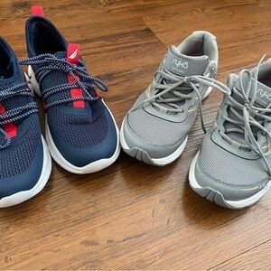 Ryka Women's Sneakers - Navy, Gray, and Red